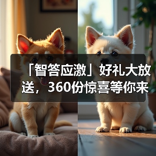 「智答应激」好礼大放送，360份惊喜等你来赢！（图2）