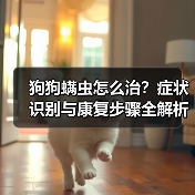 狗狗螨虫怎么治？症状识别与康复步骤全解析（图3）
