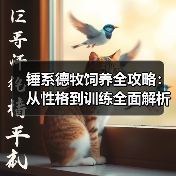 锤系德牧饲养全攻略：从性格到训练全面解析（图2）