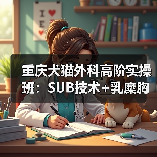 重庆犬猫外科高阶实操班：SUB技术+乳糜胸实战演练全解析（图3）