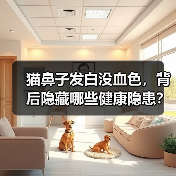 猫鼻子发白没血色，背后隐藏哪些健康隐患？