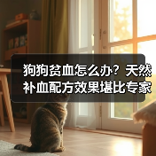 狗狗贫血怎么办？天然补血配方效果堪比专家推荐（图4）