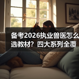 备考2026执业兽医怎么选教材？四大系列全覆盖+超值优惠轻松应对！（图4）