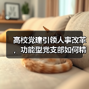 高校党建引领人事改革，功能型党支部如何精准服务教职工？（图4）