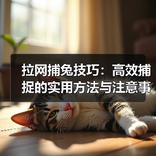 拉网捕兔技巧：高效捕捉的实用方法与注意事项（图4）
