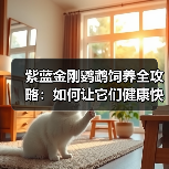 紫蓝金刚鹦鹉饲养全攻略：如何让它们健康快乐生活？（图2）