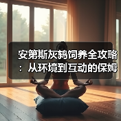 安第斯灰鸫饲养全攻略：从环境到互动的保姆级教程