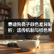 泰迪狗鼻子颜色差异解析：遗传机制与棕色黑色对比（图4）