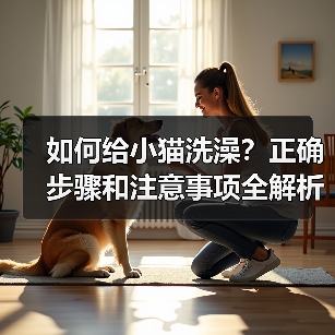 如何给小猫洗澡？正确步骤和注意事项全解析（图2）