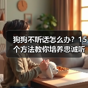 狗狗不听话怎么办？15个方法教你培养忠诚听话好伙伴（图3）