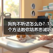 狗狗不听话怎么办？15个方法教你培养忠诚听话好伙伴（图4）
