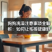狗狗洗澡注意事项全解析：如何让毛孩健康舒适洗澡（图3）