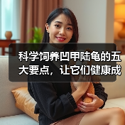 科学饲养凹甲陆龟的五大要点，让它们健康成长