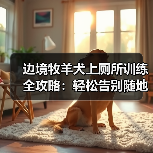 边境牧羊犬上厕所训练全攻略：轻松告别随地大小便（图4）