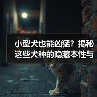 小型犬也能凶猛？揭秘这些犬种的隐藏本性与饲养技巧