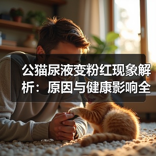 公猫尿液变粉红现象解析：原因与健康影响全揭秘