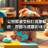 公猫尿液变粉红现象解析：原因与健康影响全揭秘（图3）
