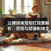 公猫尿液变粉红现象解析：原因与健康影响全揭秘（图4）