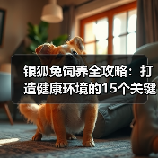 银狐兔饲养全攻略：打造健康环境的15个关键技巧