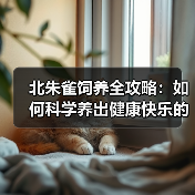 北朱雀饲养全攻略：如何科学养出健康快乐的它们？（图2）