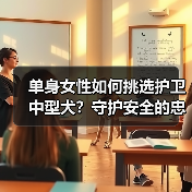 单身女性如何挑选护卫中型犬？守护安全的忠诚伙伴（图4）