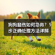 狗狗腿伤如何急救？5步正确处理方法详解（图3）