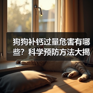 狗狗补钙过量危害有哪些？科学预防方法大揭秘（图2）
