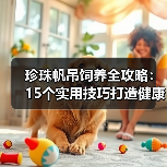 珍珠帆吊饲养全攻略：15个实用技巧打造健康活泼宠物