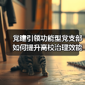 党建引领功能型党支部如何提升高校治理效能？（图3）