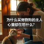 为什么买宠物狗的主人心里都在想什么？