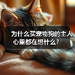 为什么买宠物狗的主人心里都在想什么？（图4）