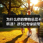 为什么你的宠物总是不听话？这5位专家能帮你解决