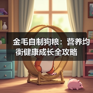 金毛自制狗粮：营养均衡健康成长全攻略（图4）