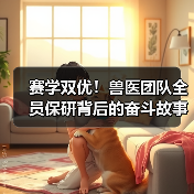 赛学双优！兽医团队全员保研背后的奋斗故事（图2）