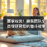 赛学双优！兽医团队全员保研背后的奋斗故事（图4）