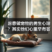 愿意做宠物的男生心理？其实他们心里早有答案（图3）