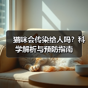 猫咪会传染给人吗？科学解析与预防指南