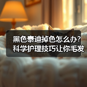 黑色泰迪掉色怎么办？科学护理技巧让你毛发恢复黑色（图2）