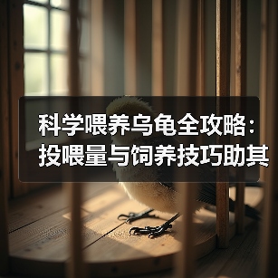 科学喂养乌龟全攻略：投喂量与饲养技巧助其健康快乐成长（图3）