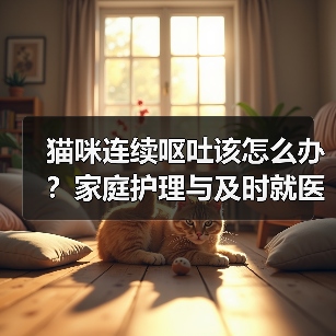 猫咪连续呕吐该怎么办？家庭护理与及时就医指南（图3）