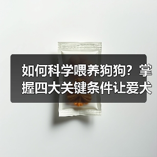如何科学喂养狗狗？掌握四大关键条件让爱犬健康成长（图2）