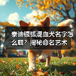 泰迪银狐混血犬名字怎么取？揭秘命名艺术（图2）