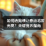 如何选狗粮让泰迪毛发光亮？关键营养指南