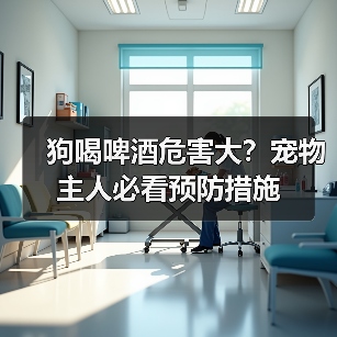 狗喝啤酒危害大？宠物主人必看预防措施