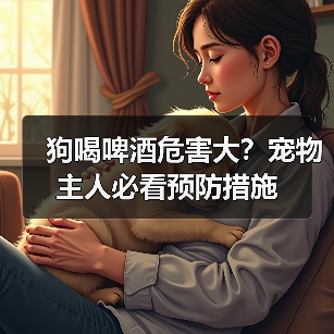 狗喝啤酒危害大？宠物主人必看预防措施（图3）
