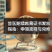 兽医继续教育证书发放指南：申领流程与兑换福利全解析（图2）
