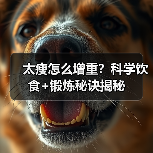 太瘦怎么增重？科学饮食+锻炼秘诀揭秘