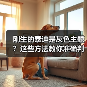 刚生的泰迪是灰色主题？这些方法教你准确判断（图4）
