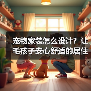 宠物家装怎么设计？让毛孩子安心舒适的居住指南（图2）