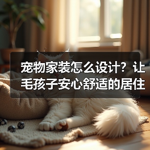 宠物家装怎么设计？让毛孩子安心舒适的居住指南（图4）